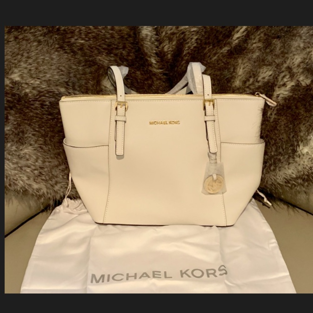 MICHAEL by Michael Kors White Shoulder Bag New